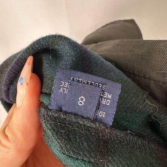 Ralph Lauren Christmas Black Watch Plaid Trousers Size 8 - Picture 11 of 16